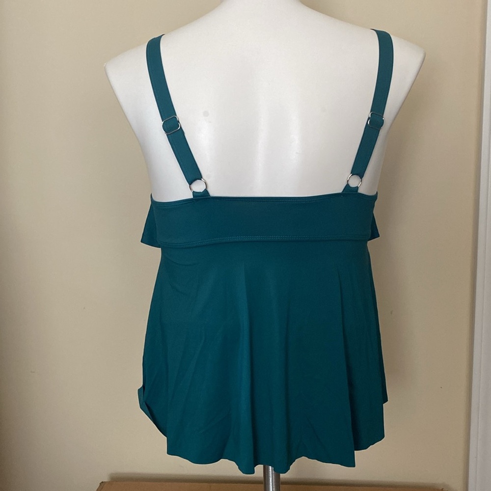Plus size Ruffle Tankini - Picture 3 of 7